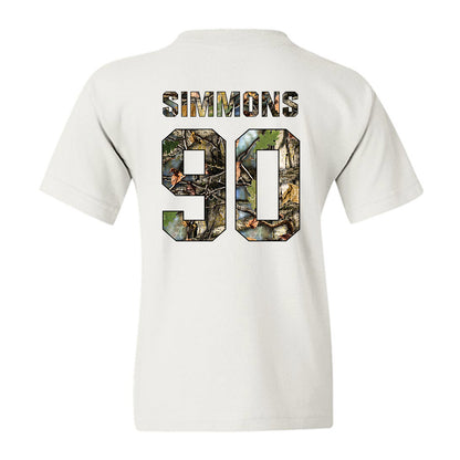 Alabama - NCAA Football : London Simmons - Youth T-Shirt-1