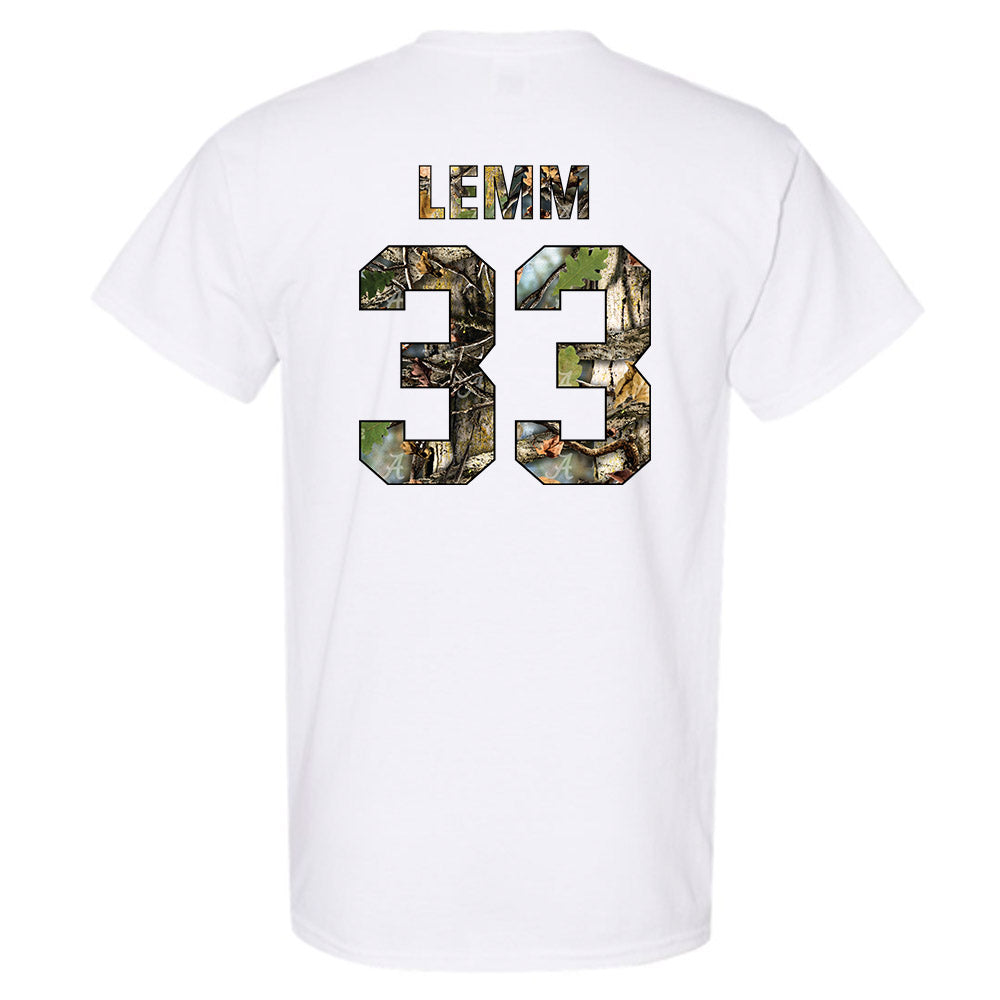 Alabama - NCAA Baseball : John Lemm - T-Shirt-1