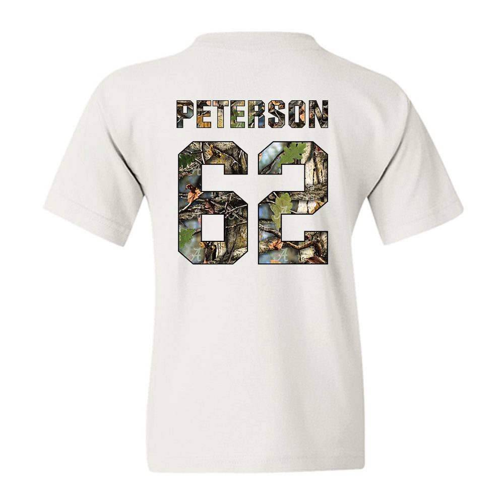 Alabama - NCAA Football : Davis Peterson - Youth T-Shirt-1