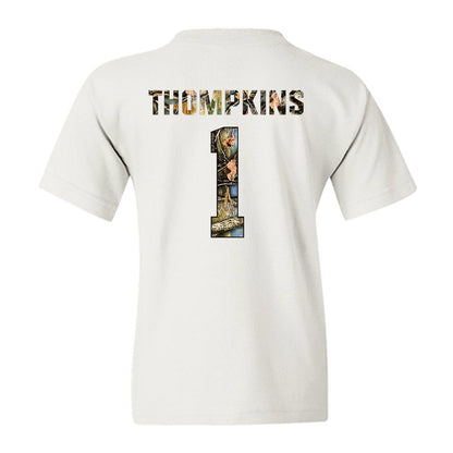 Alabama - NCAA Football : Devan Thompkins - Youth T-Shirt-1