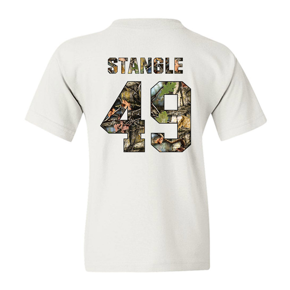 Alabama - NCAA Football : Ethan Stangle - Youth T-Shirt-1