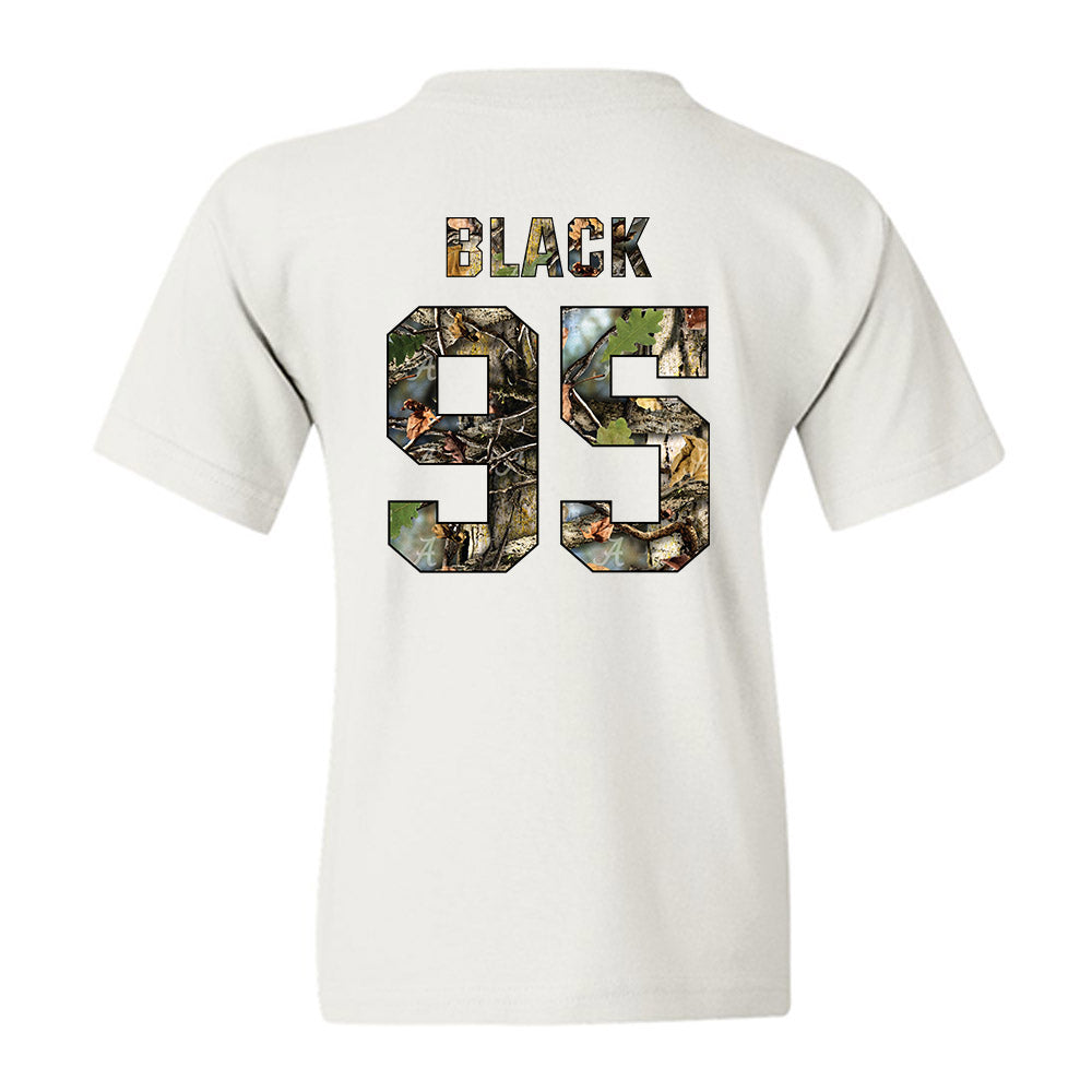 Alabama - NCAA Football : Leslie Black - Youth T-Shirt-1