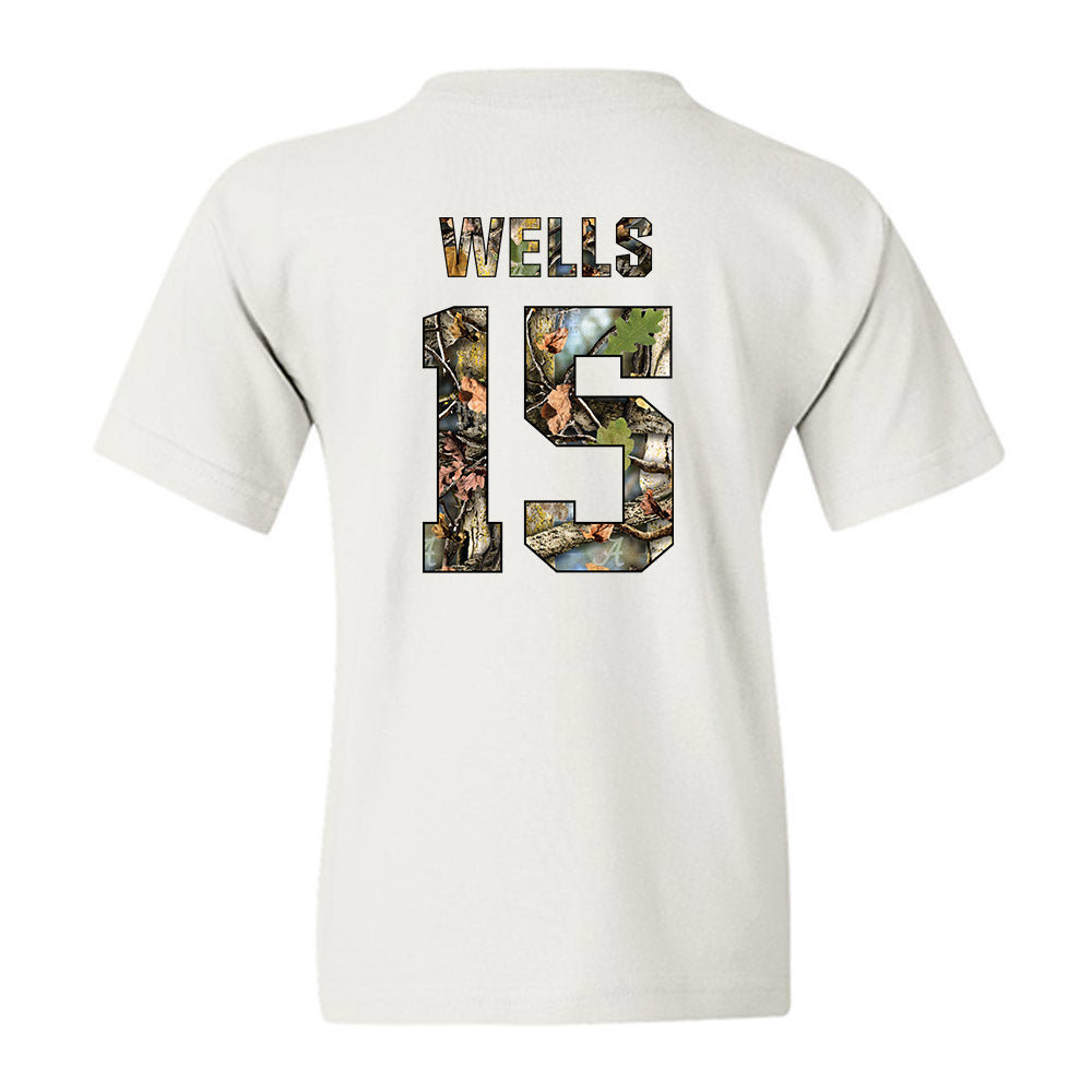 Alabama - NCAA Softball : Brooke Wells - Youth T-Shirt-1