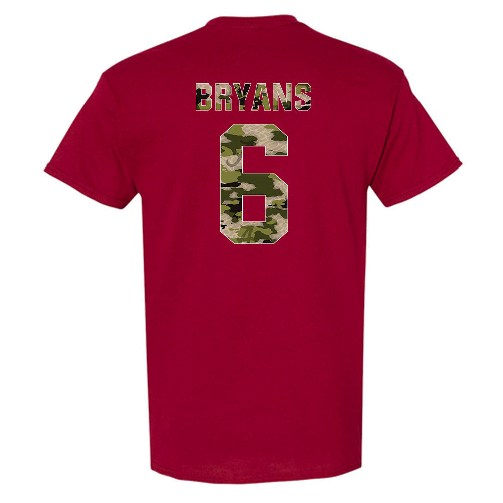 Alabama - Baseball Alumni : Beau Bryans - Tusk Camo Script A T-Shirt-1