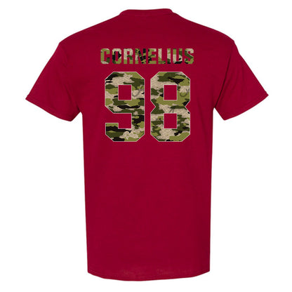 Alabama - NCAA Football : Tucker Cornelius - Tusk Camo Script A T-Shirt-1