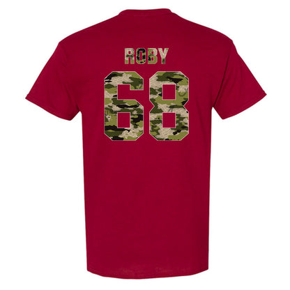 Alabama - NCAA Football : Billy Roby - Tusk Camo Script A T-Shirt-1