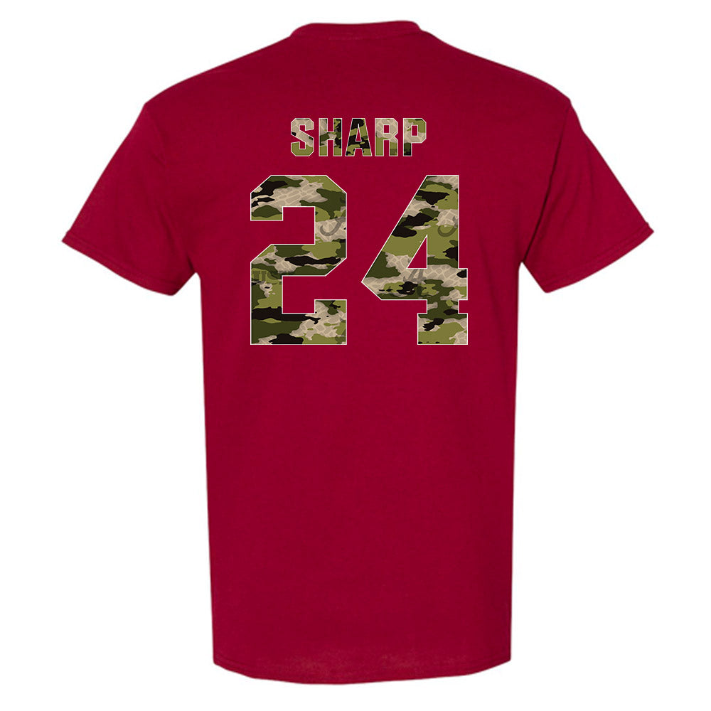 Alabama - NCAA Women's Soccer : Ulla Sharp - Tusk Camo Script A T-Shirt-1