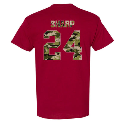 Alabama - NCAA Women's Soccer : Ulla Sharp - Tusk Camo Script A T-Shirt-1