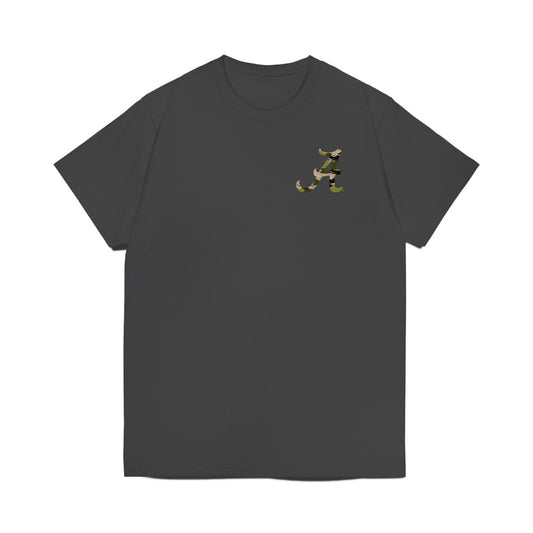 Alabama - NCAA Football : - Tusk Camo Script A Premium T-Shirt-0