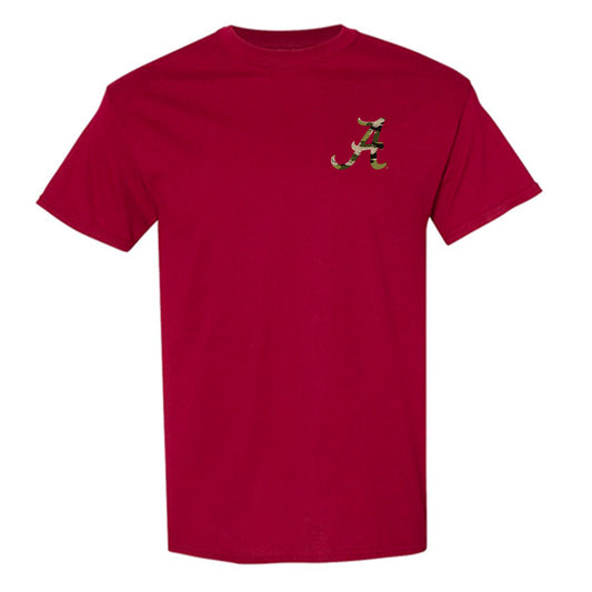 Alabama - NCAA Women's Soccer : Reece Ward - Tusk Camo Script A T-Shirt-0