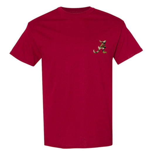 Alabama - NCAA Softball : Alexis Pupillo - Tusk Camo Script A T-Shirt-0