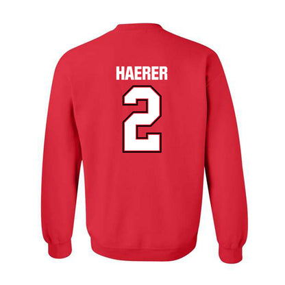 Minot State - NCAA Men's Basketball : Carson Haerer - Classic Shersey Crewneck Sweatshirt-1