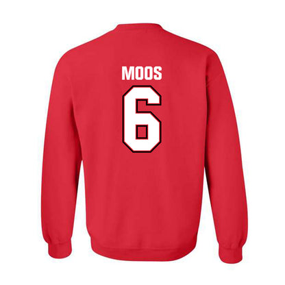 Minot State - NCAA Softball : Mallory Moos - Classic Shersey Crewneck Sweatshirt-1