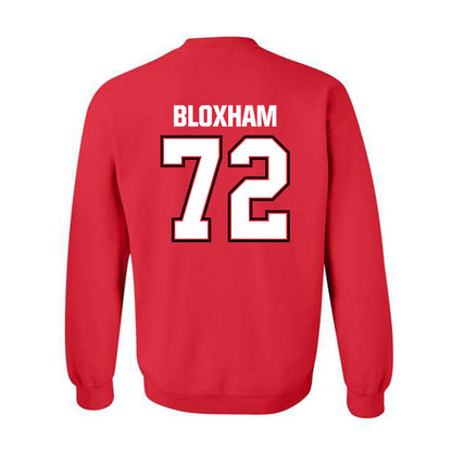 Minot State - NCAA Football : Lukaas Bloxham - Classic Shersey Crewneck Sweatshirt-1