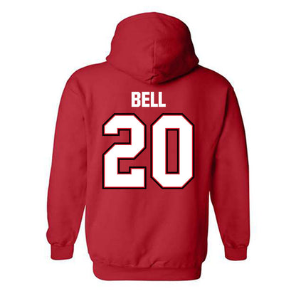 Minot State - NCAA Women's Volleyball : Jasmin Bell - Classic Shersey Hooded Sweatshirt-1