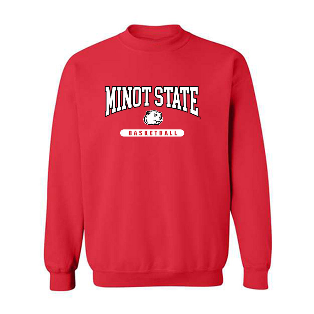 Minot State - NCAA Men's Basketball : Carson Haerer - Classic Shersey Crewneck Sweatshirt-0