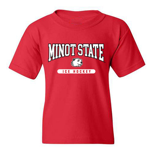 Minot State - NCAA Men's Ice Hockey : Colby Joseph - Classic Shersey Youth T-Shirt-0