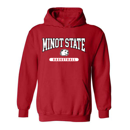 Minot State - NCAA Women's Basketball : Jordan McMahon - Classic Shersey Hooded Sweatshirt-0