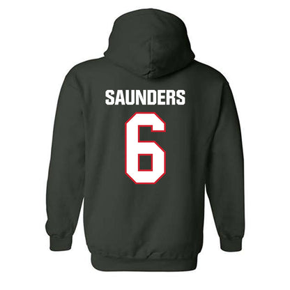 Minot State - NCAA Women's Volleyball : Haley Saunders - Classic Shersey Hooded Sweatshirt-1