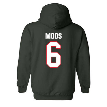 Minot State - NCAA Softball : Mallory Moos - Classic Shersey Hooded Sweatshirt-1