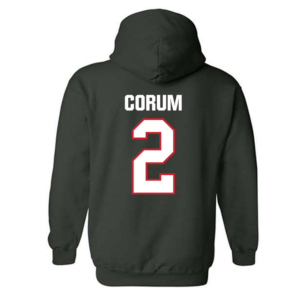 Minot State - NCAA Football : Jayden Corum - Classic Shersey Hooded Sweatshirt-1