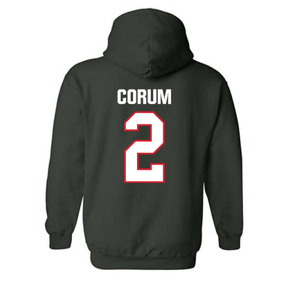 Minot State - NCAA Football : Jayden Corum - Classic Shersey Hooded Sweatshirt-1