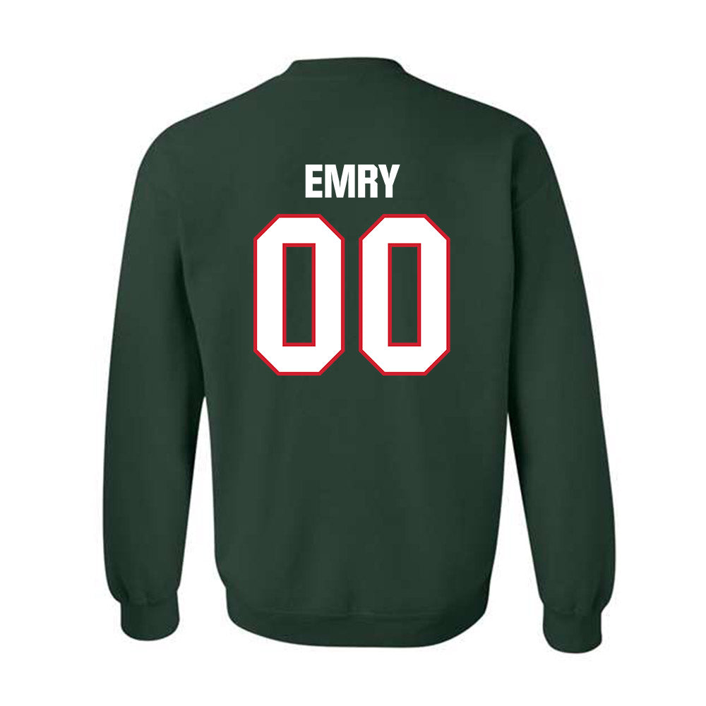 Minot State - NCAA Football : Brady Emry - Classic Shersey Crewneck Sweatshirt-1