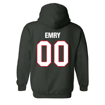 Minot State - NCAA Football : Brady Emry - Classic Shersey Hooded Sweatshirt-1