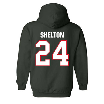Minot State - NCAA Baseball : Keith Shelton - Classic Shersey Hooded Sweatshirt-1