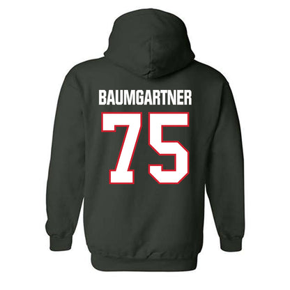 Minot State - NCAA Football : Landon Baumgartner - Classic Shersey Hooded Sweatshirt-1