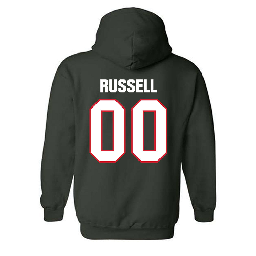 Minot State - NCAA Softball : Hannah Russell - Classic Shersey Hooded Sweatshirt-1