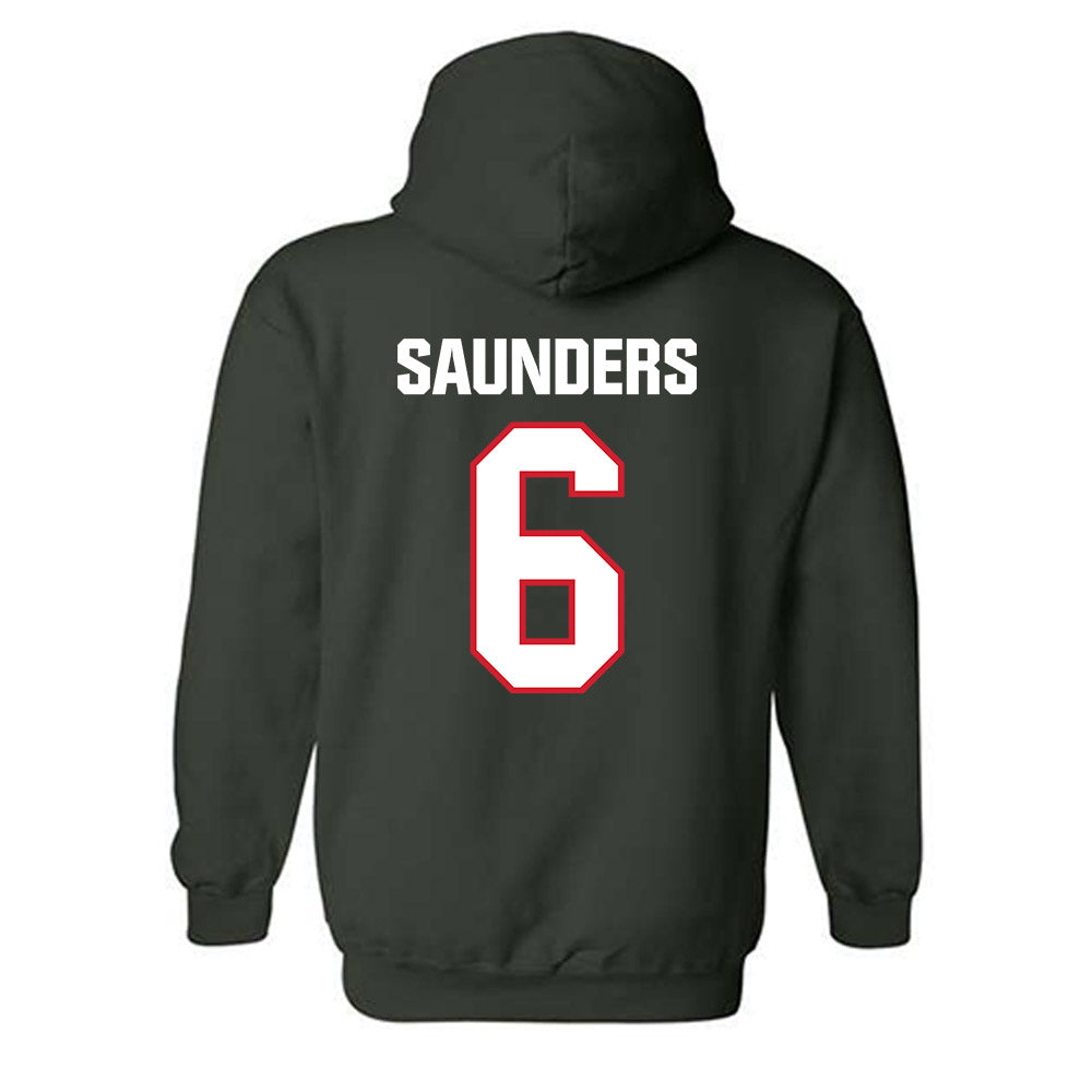 Minot State - NCAA Women's Volleyball : Haley Saunders - Classic Shersey Hooded Sweatshirt-1