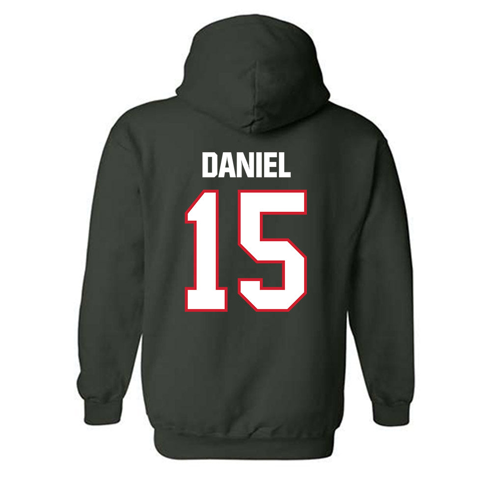 Minot State - NCAA Football : Kieran Daniel - Classic Shersey Hooded Sweatshirt-1