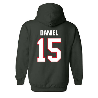 Minot State - NCAA Football : Kieran Daniel - Classic Shersey Hooded Sweatshirt-1