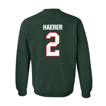 Minot State - NCAA Men's Basketball : Carson Haerer - Classic Shersey Crewneck Sweatshirt-1