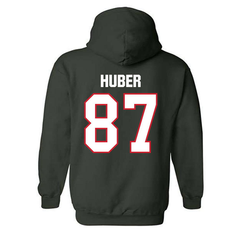 Minot State - NCAA Football : Dylan Huber - Classic Shersey Hooded Sweatshirt-1