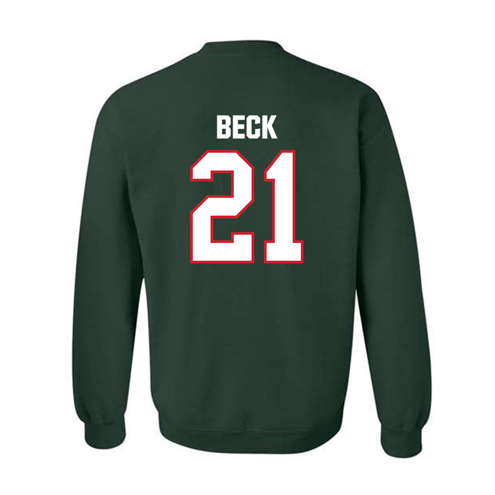 Minot State - NCAA Women's Basketball : Skotti Beck - Classic Shersey Crewneck Sweatshirt-1