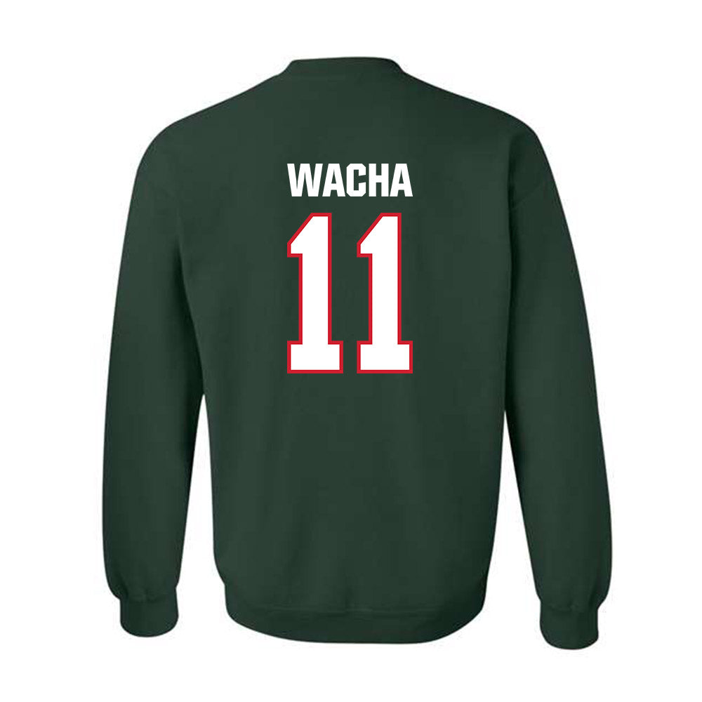 Minot State - NCAA Women's Basketball : Ashley Wacha - Classic Shersey Crewneck Sweatshirt-1
