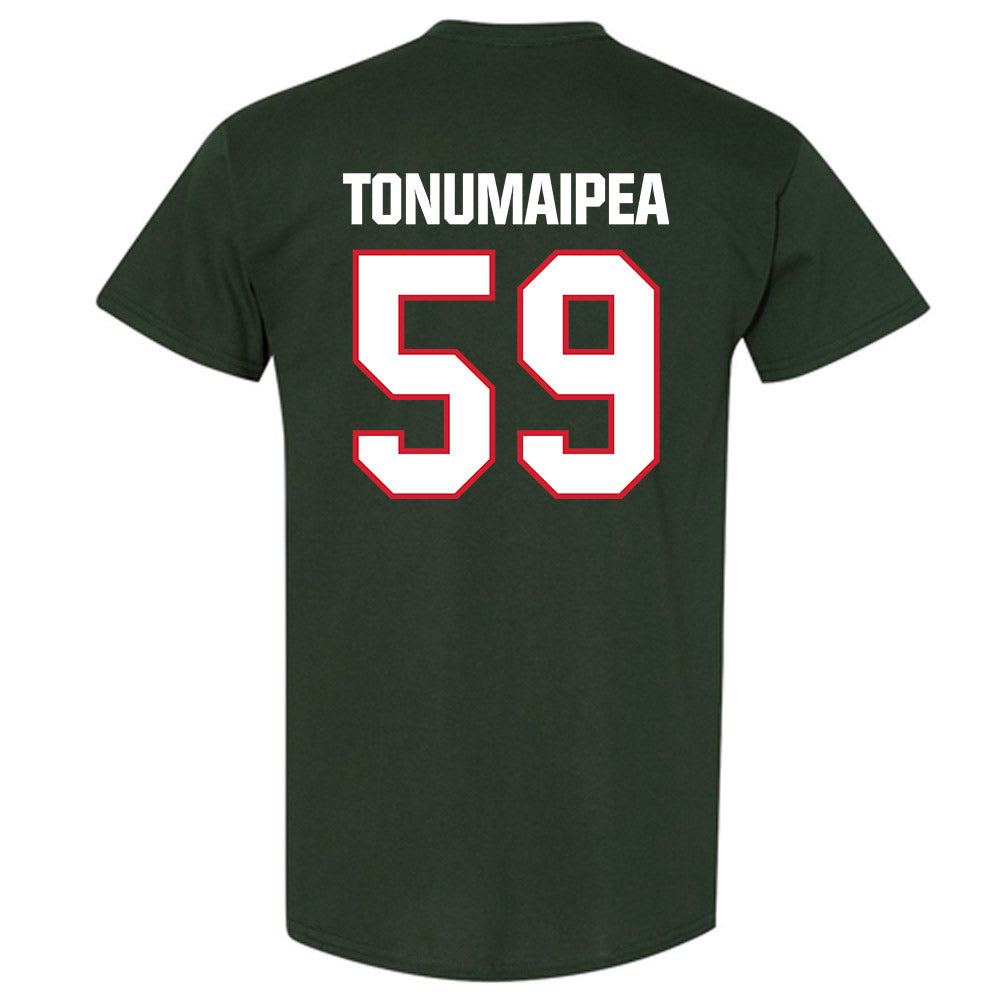 Minot State - NCAA Football : Mahonri Tonumaipea - Classic Shersey T-Shirt-1