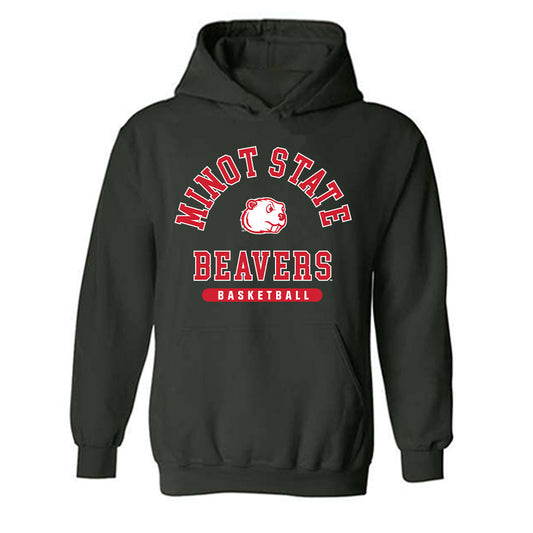 Minot State - NCAA Women's Basketball : Jordan McMahon - Classic Shersey Hooded Sweatshirt-0