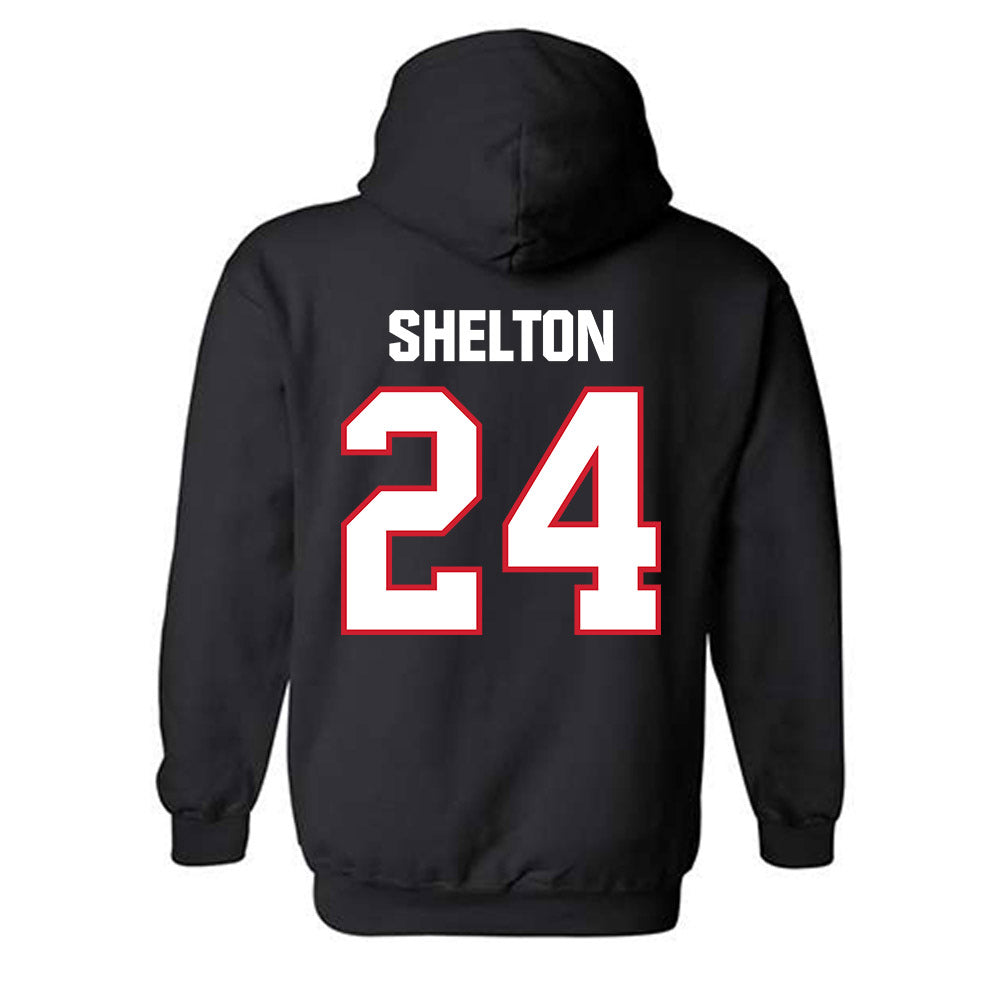 Minot State - NCAA Baseball : Keith Shelton - Hooded Sweatshirt-1
