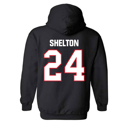 Minot State - NCAA Baseball : Keith Shelton - Hooded Sweatshirt-1