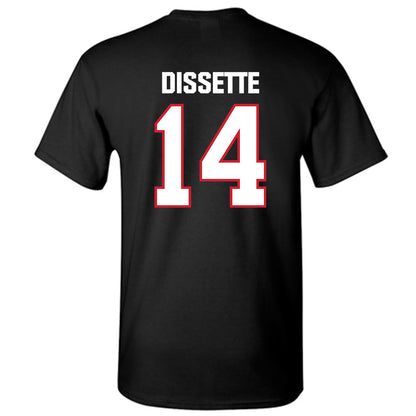 Minot State - NCAA Men's Basketball : Darik Dissette - T-Shirt-1