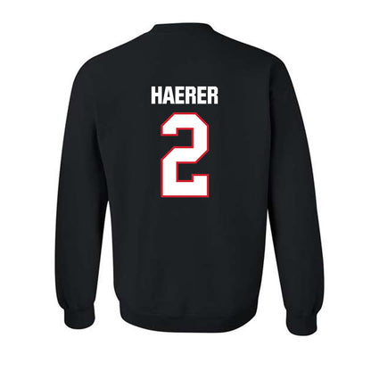 Minot State - NCAA Men's Basketball : Carson Haerer - Crewneck Sweatshirt-1