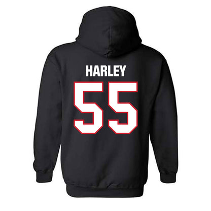 Minot State - NCAA Baseball : Jon Harley - Hooded Sweatshirt-1