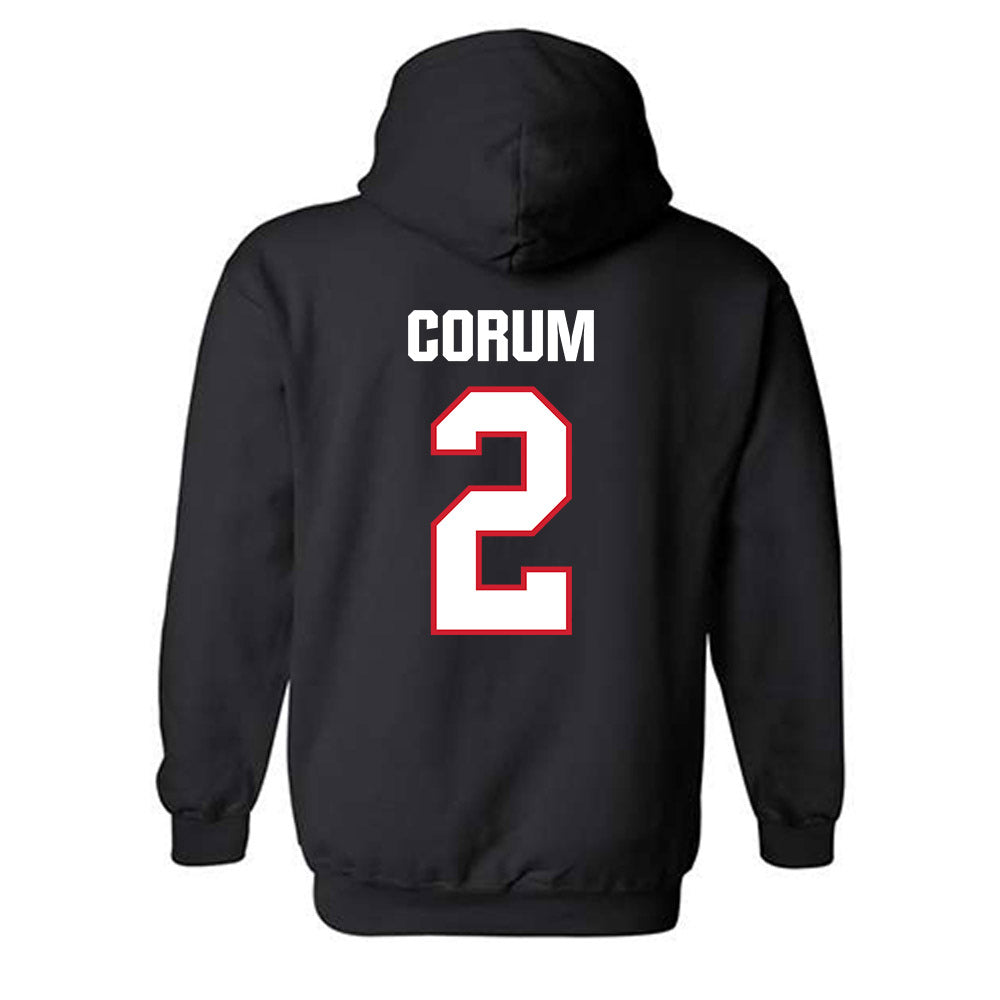 Minot State - NCAA Football : Jayden Corum - Hooded Sweatshirt-1