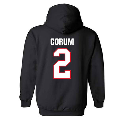 Minot State - NCAA Football : Jayden Corum - Hooded Sweatshirt-1