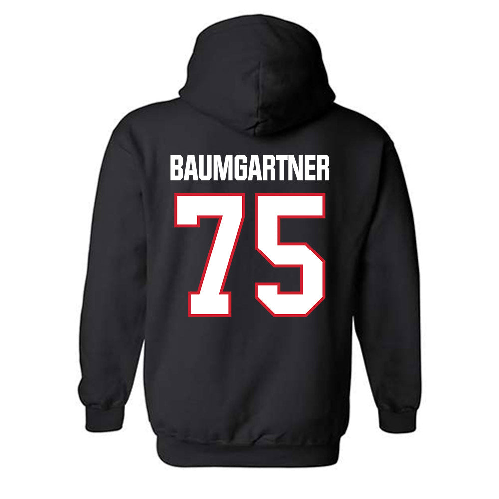 Minot State - NCAA Football : Landon Baumgartner - Hooded Sweatshirt-1