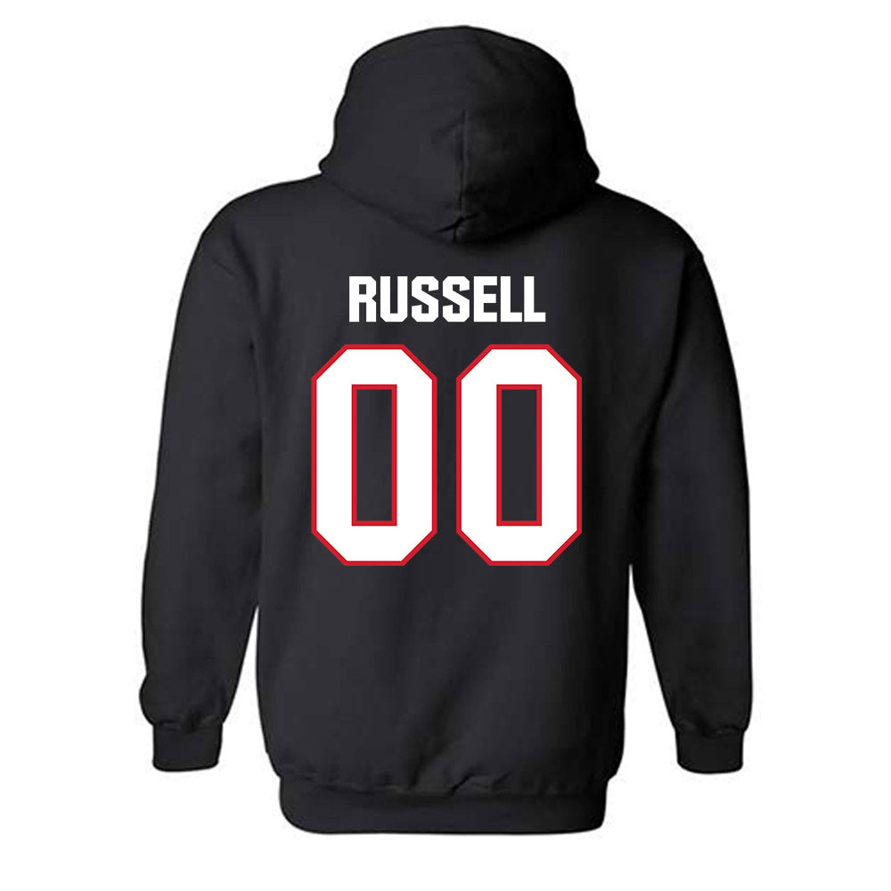 Minot State - NCAA Softball : Hannah Russell - Hooded Sweatshirt-1