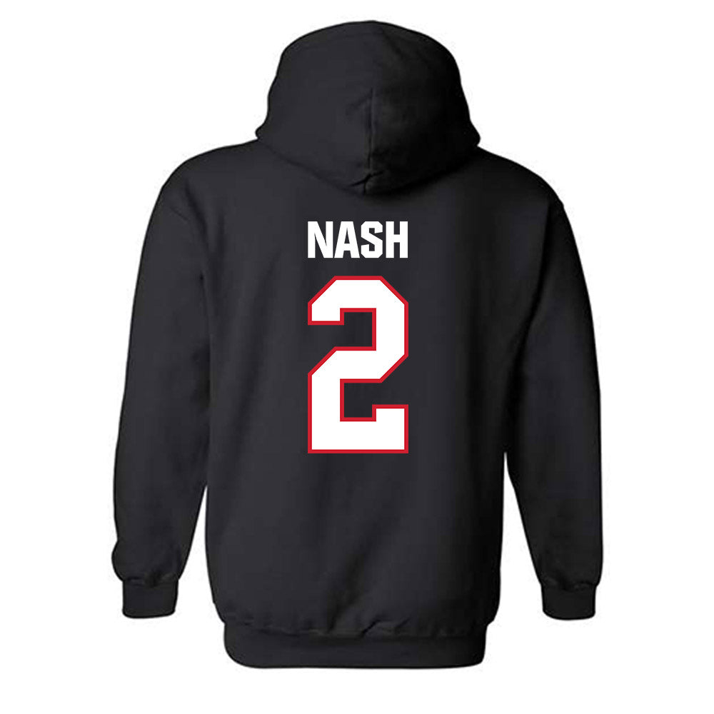 Minot State - NCAA Women's Soccer : Giselle Nash - Hooded Sweatshirt-1